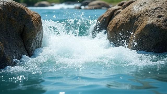 リアルな水流シミュレーション